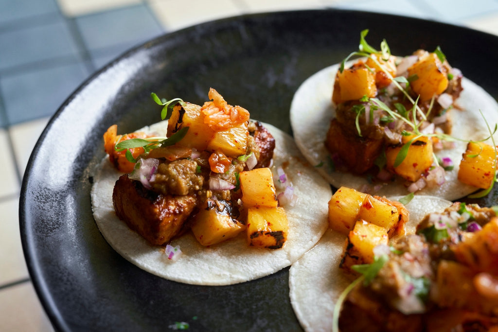 COBIA PASTOR TACOS - CHEF JOSE MENDIN