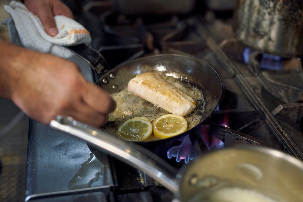 PAN ROASTED COBIA